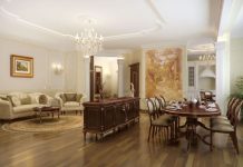 Интерьер квартиры в классическом стиле