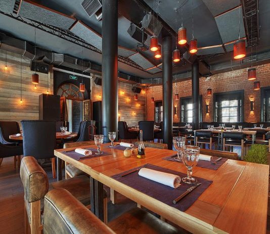 Примеры дизайна интерьера ресторанов Ресторан «Твербуль»