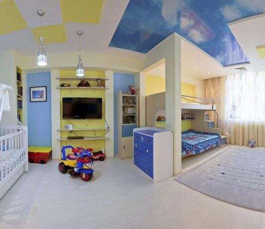 Зонирование при проектировании детской комнаты