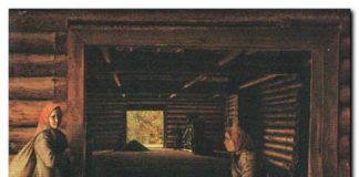 Г. В. Сорока Гумно. 1840-е гг. Холст, масло Государственный Русский музей