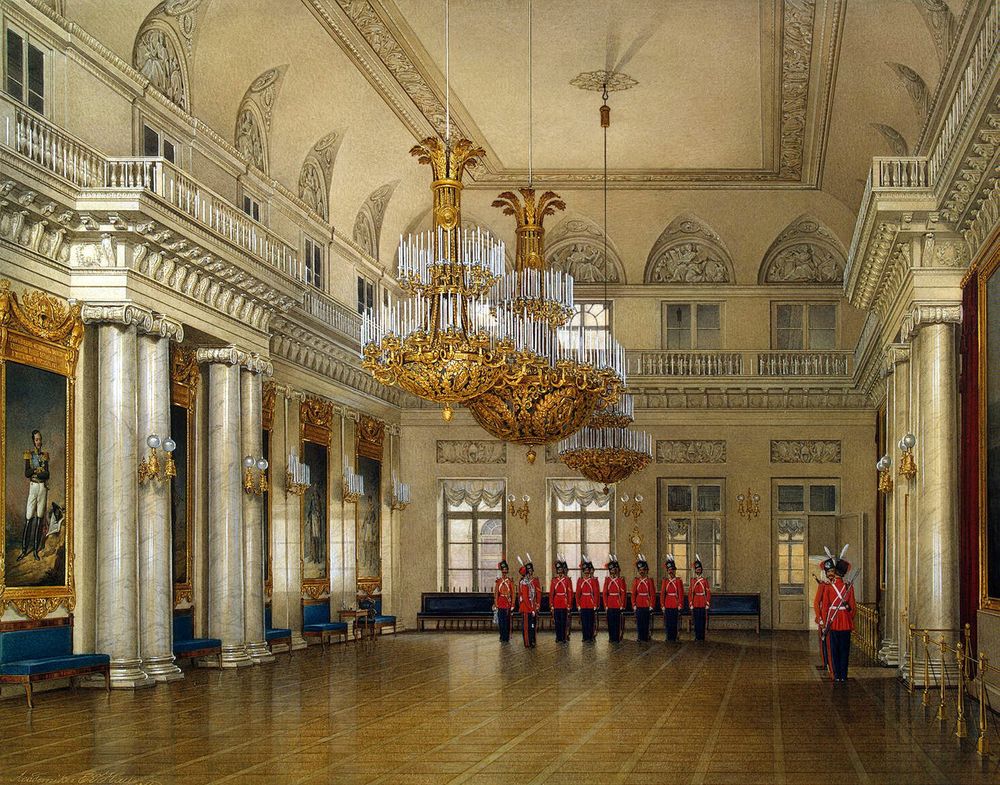 Парадный зал дворца